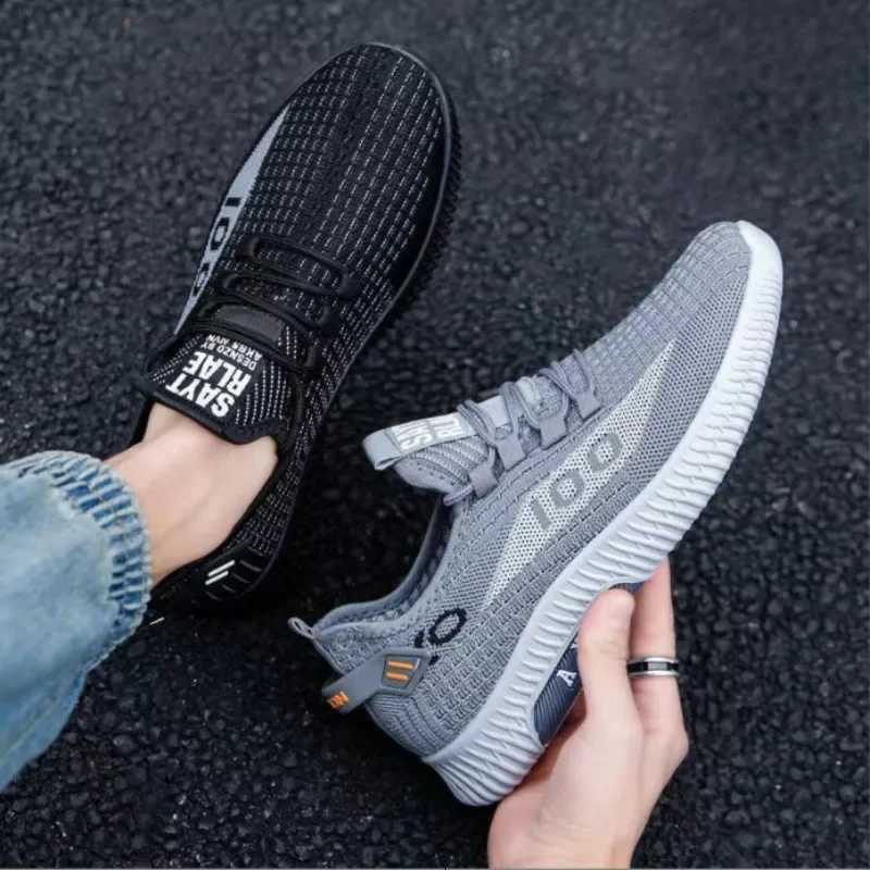 Breathable Mesh Sneakers Comfortable Casual Sport Shoes Fashion Shoes Lightweight Deodorant Outdoor Shoes Plus Size 39-44 Z250812