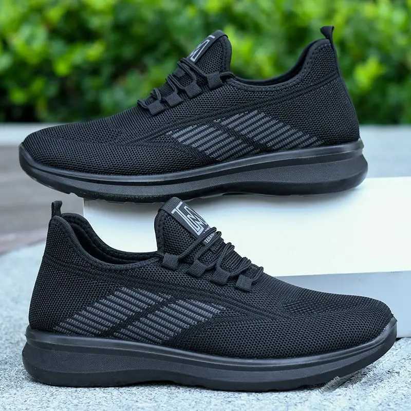 2024 New Mens Shoes Sports Flats Casual Shoes New Fashion Breathable Walking Shoes Lightweight and Comfortable Mens Shoes Z250812