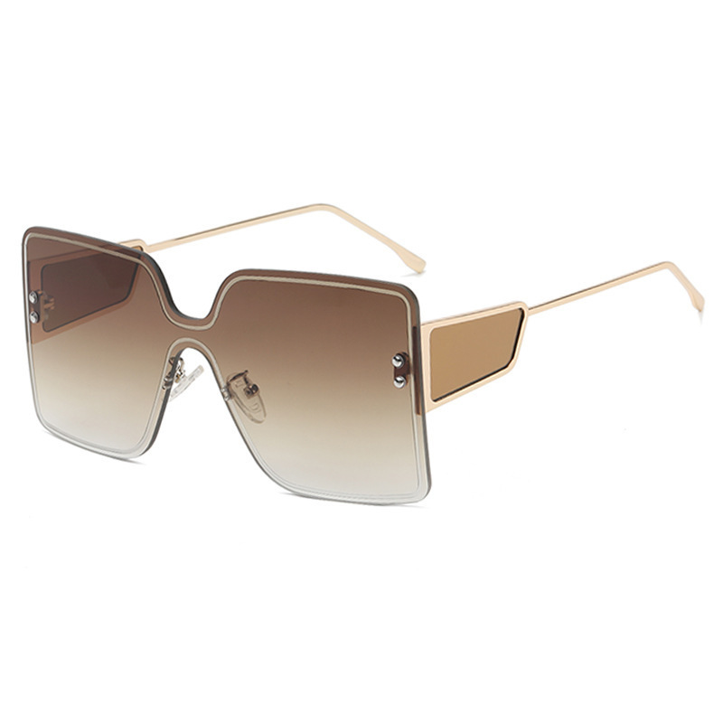 Designer Sunglasses For Women Square Oversized Sunglasses Fashion Classic Retro Sunglasses Luxury Polarized Goggle Pilot PC Frame UV400 Eyewear P3033