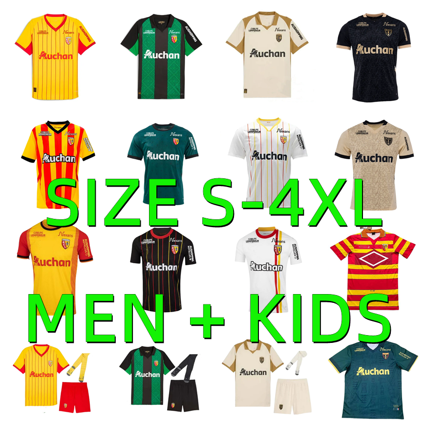 2025 2026 RC Lens frankowski soccer jerseys Saint-Barbe special WAHI MEDINA GANAGO SOTOCA GRADIT 23 24 25 26 maillot foot Camisa de futebol Men kids kit football Shirts