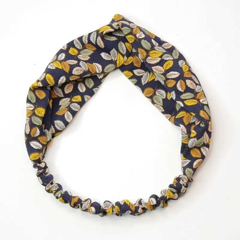 Clearance Fresh Colorful Turban Bands Wen Spring Summer Chiffon Band Wrap Wide Latt Hairband Hair Accessories X250812