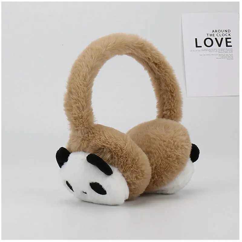 Maikun New Cartoon Childrens Plush Fluffy Earmuffs Students Winter Warm Cute Panda Ear Bags XJ250812
