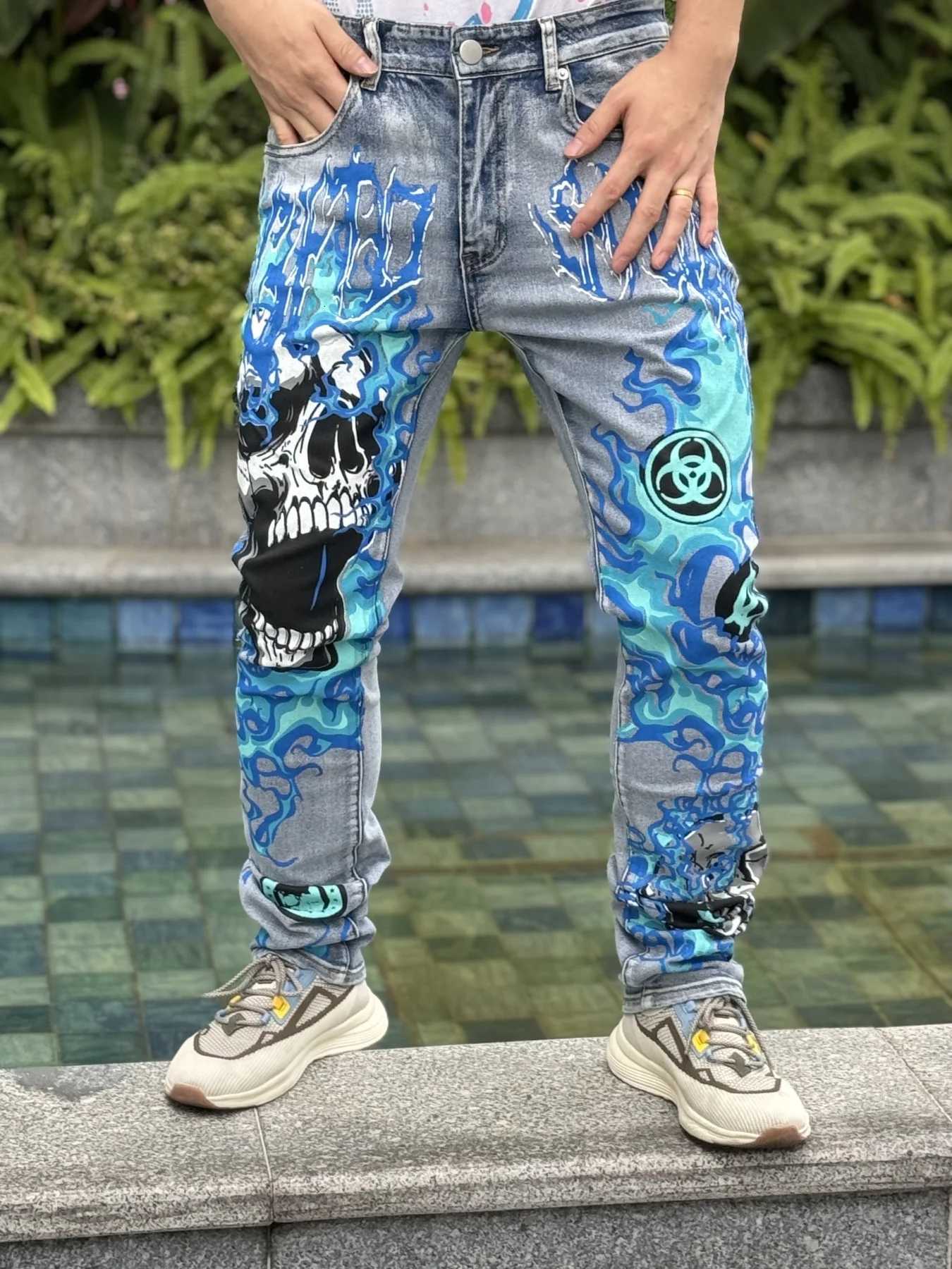 New arrivals in summer of 2025 Breathable and comfortable fabric Trendy mens casual jeans Free shipping on promotion X250812