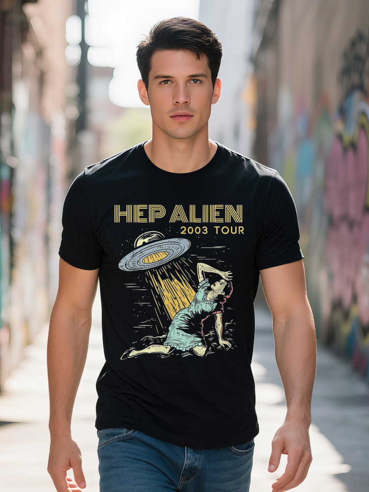 Hep Alien Band Pop Culture Tee T Shirt PLUS SIZE L XL