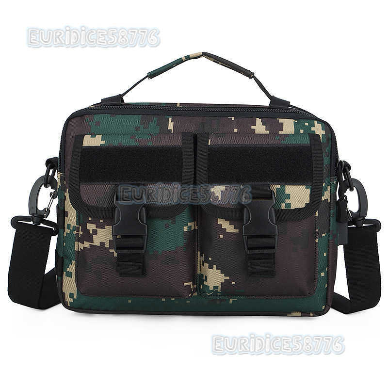 Camouflage Single Shoulder Bag Mens Outdoor Messenger Backpack Tactical Single Shoulder Bag Three Usb Charging Handbag H250811