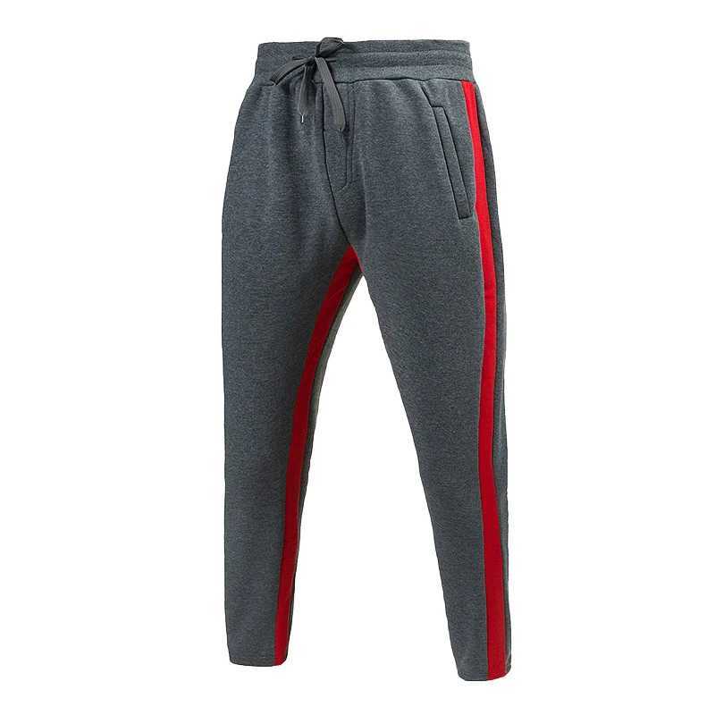 Autumn Winter Men Fleece Sweatpants Fashion Jogging Pants Fitness Trousers Homme Elastic Sportswear Track Pants Sweatpants W250812