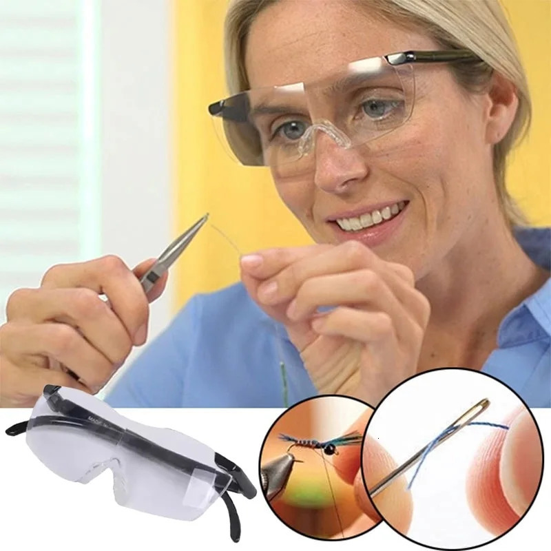 Magnifying Presbyopic Glasses Eyewear Reading 160 Magnification to See More and Better Magnifier Portable 250804