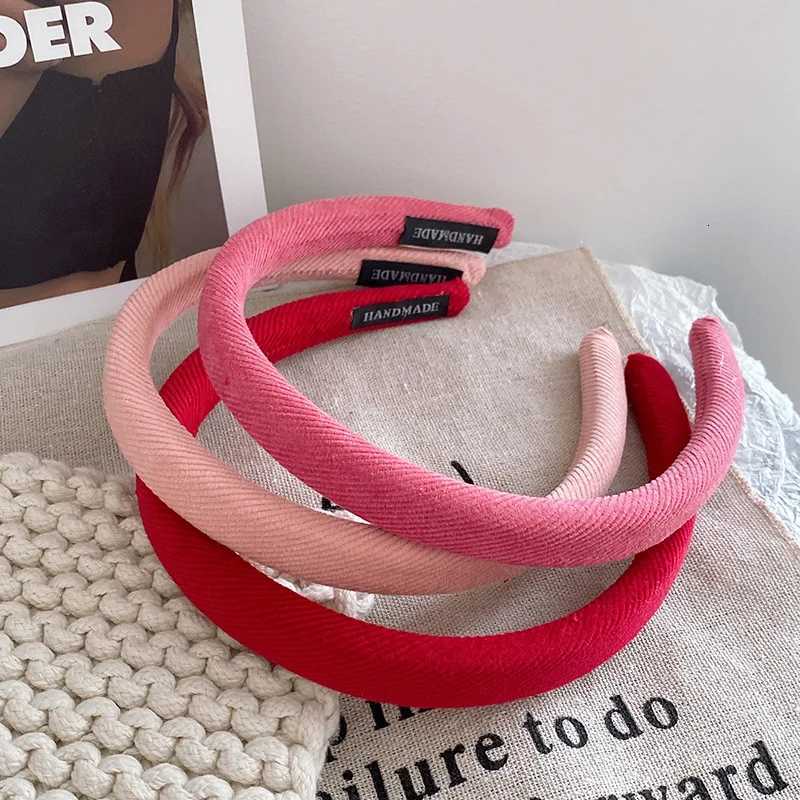 New Red Thin Band for Wen Sweet Sponge Hair Hoop Christmas Decorate Hair Band Girls Fashion Hair Accessories Gifts X250812