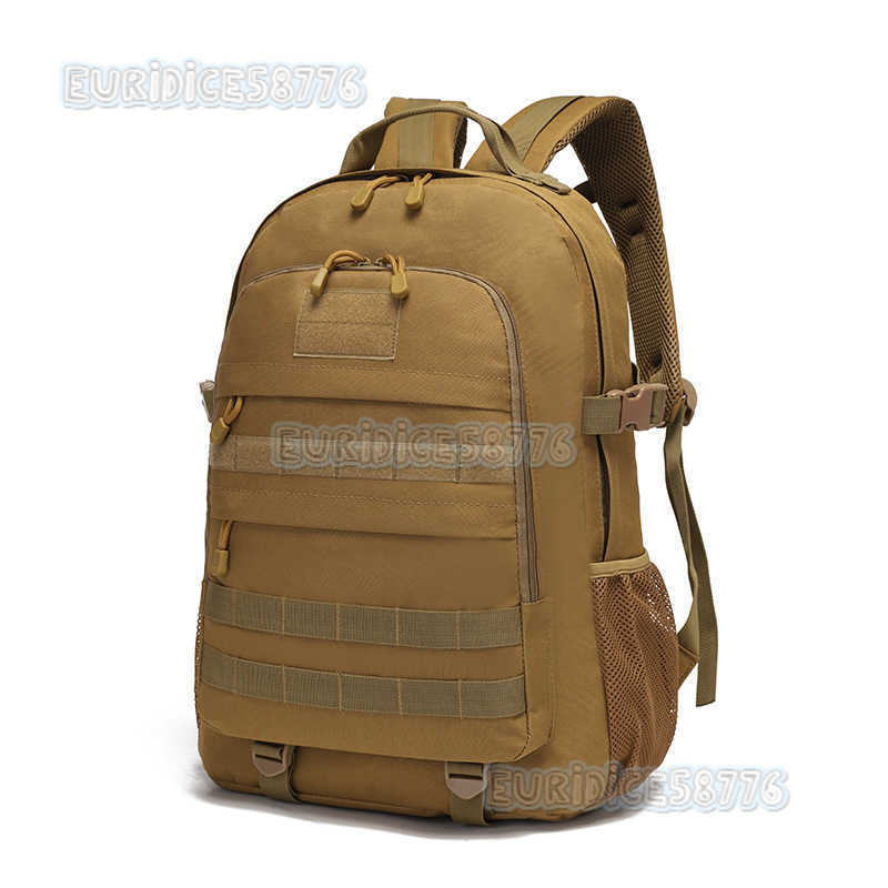 Military Fan Tactics Bag Outdoor Sports Mountaineering Bag Oxford Cloth Water Splash Camouflage Backpack H250811