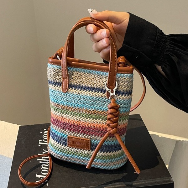 2025 Autumn New Women s Shoulder Bag Fashion Phone Bag women s Summer New Texture Casual Simple Color Block Handbag Women s Crossbody bag Bag Autumn N