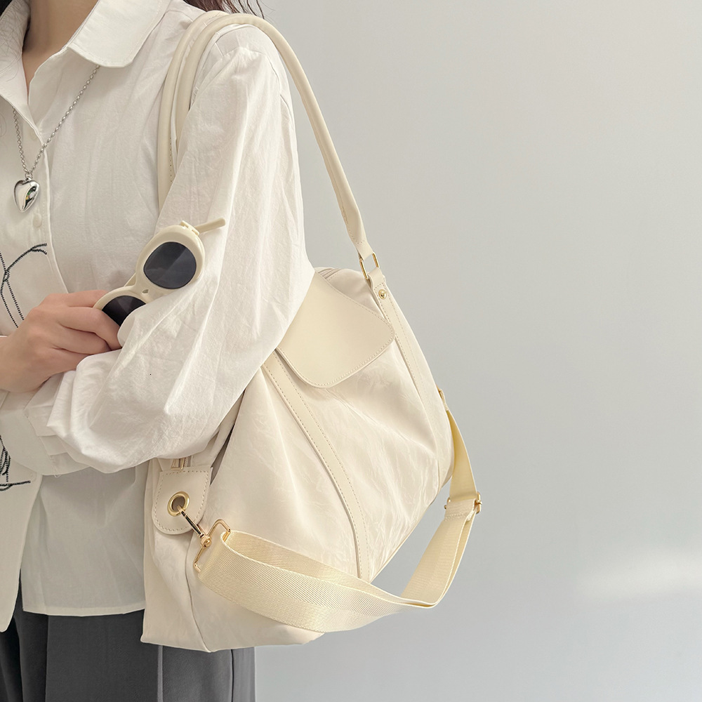 Soft Leather Texture Travel Large Capacity Simple Single Shoulder Sports Yoga Unisex Short Trip Luggage Storage Bag ddmymarket