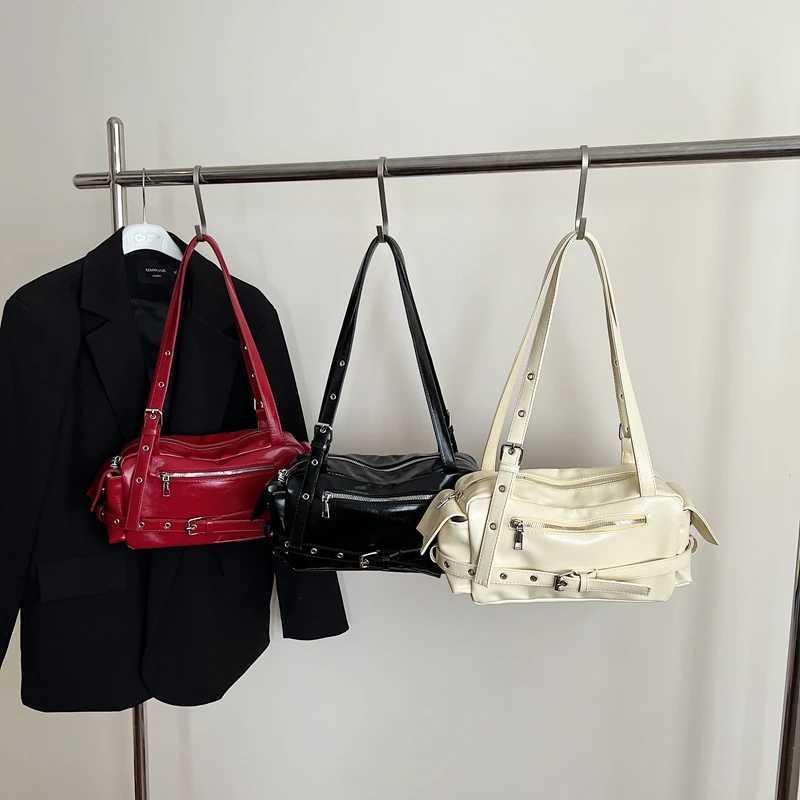 LFTSID Trendy PU Leather Shoulder Bag 2025 Y2K Summer Underarm Bag Daily Square Bag Casual Ladies New in Handbags and Purses Z250812