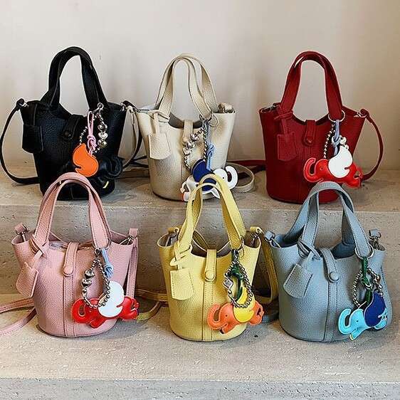 Hot Selling Fresh Sweet Fashion Handheld Bucket For Women New Simple Casual Shoulder Trendy Basket Bag Designer Bags