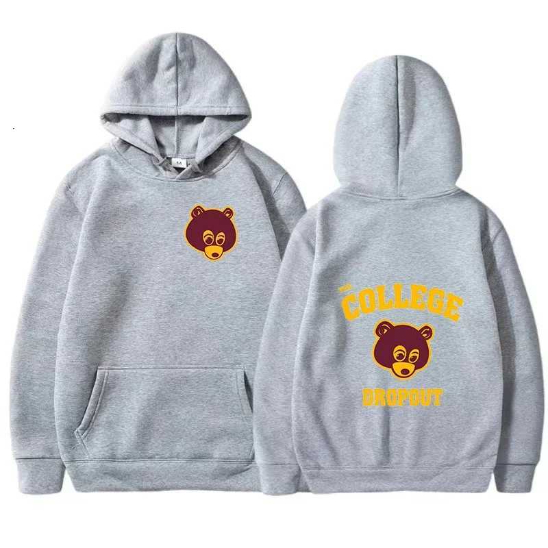 Best Famous The College Dropout Graphics Hoodie Men Womens Hip Hop Rap Vintage Sweatshirt Male Casual Hoodie X250812