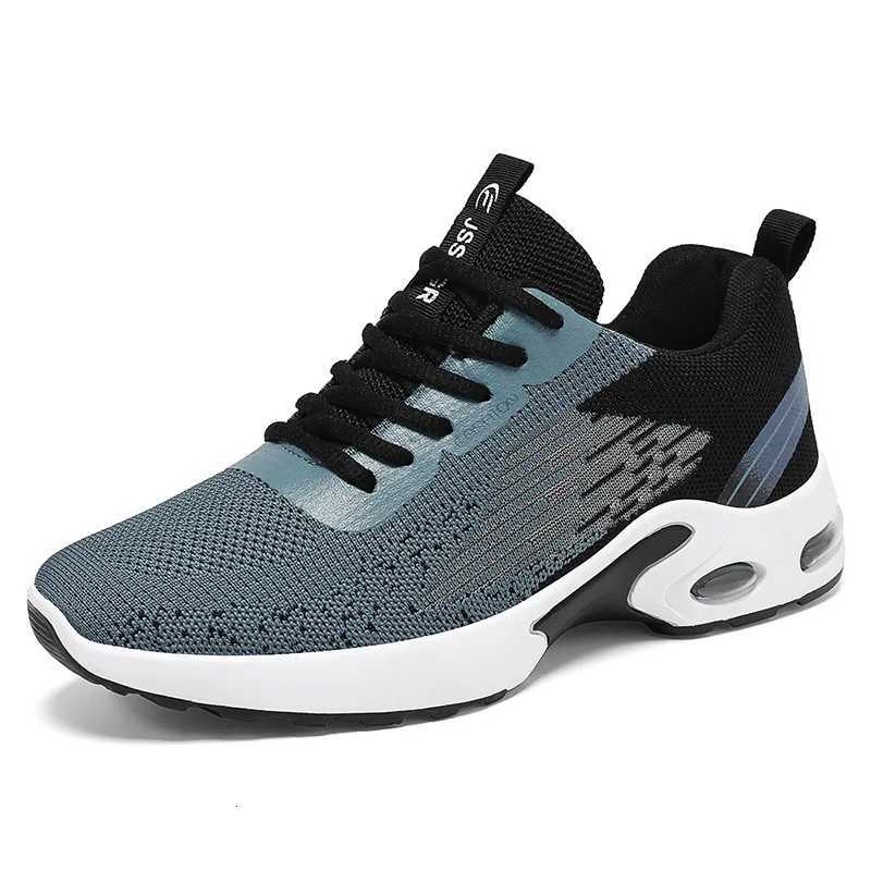 Mens Sneakers Mens Breathable Knit Sneakers Soft Sole Comfort Shoes for Sports 2025 Free Shipping Shoes Z250812