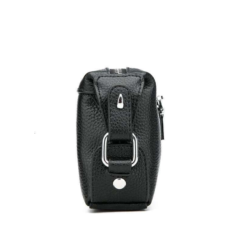 Solid color cowhide leather men's handbag card wallet bolso de mano hombre clutch designer bag bags for men