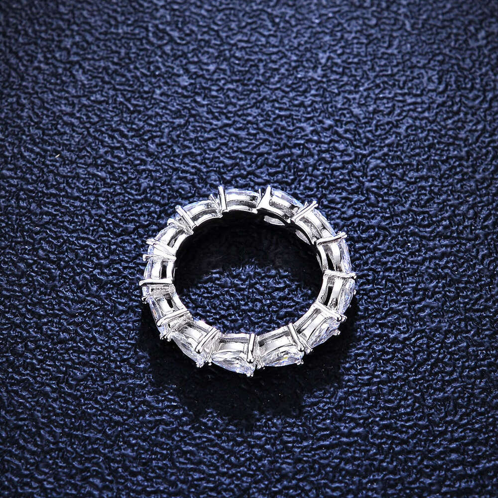 S Silver Moissanite Tail Women's Jewelry Stackable Designer R Jewelry