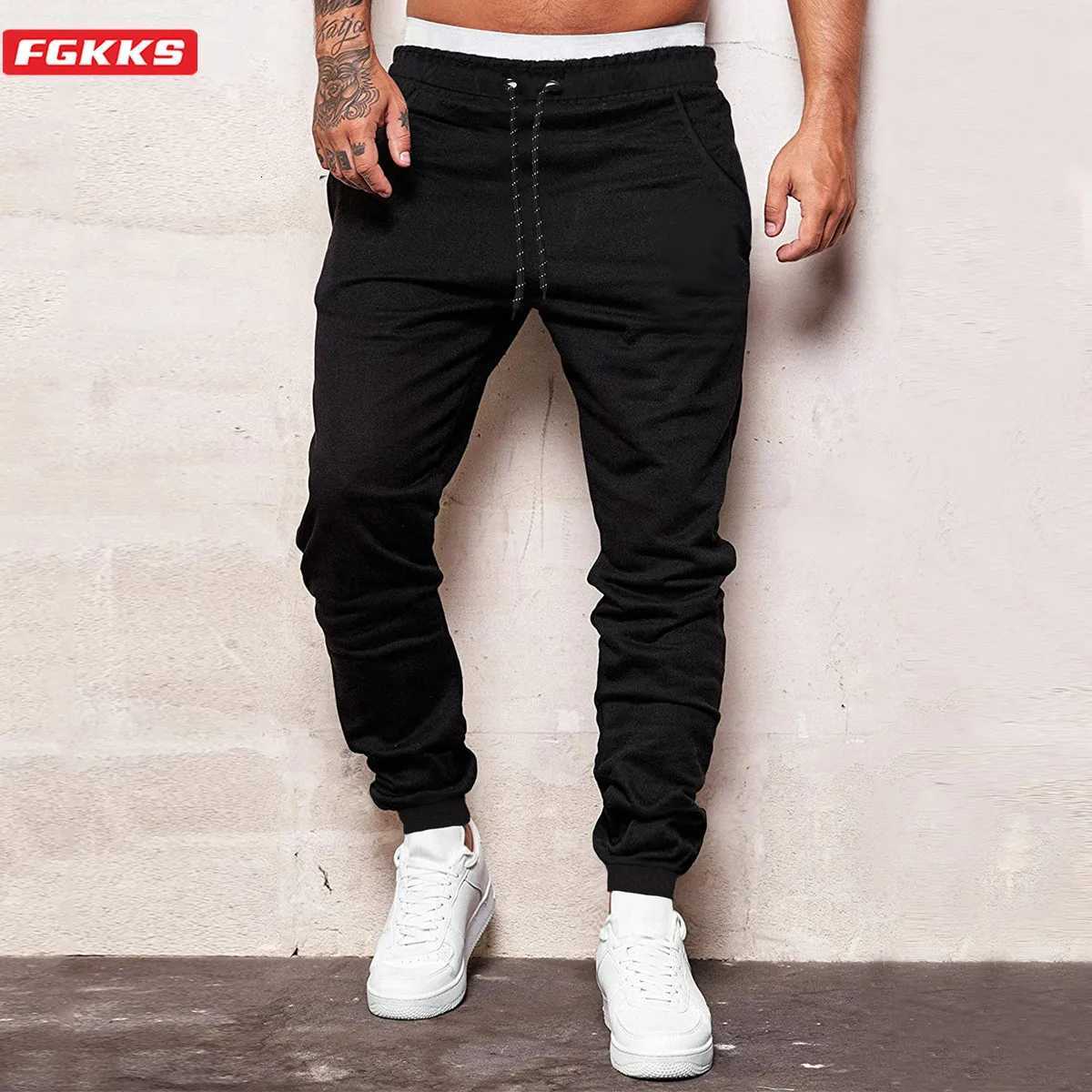 2023 New Loose Sport Pants Mens Slim-Fit Trend Straight Running Trousers High-Quality Design Casual Sweatpants Male W250819