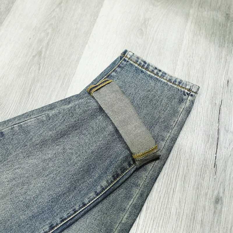 2024 New Ripped Distressed Jeans Mens Streetwear Patchwork Fashion Hole Hip-hop Baggy Casual Harem Retro Denim Trousers Male X250812