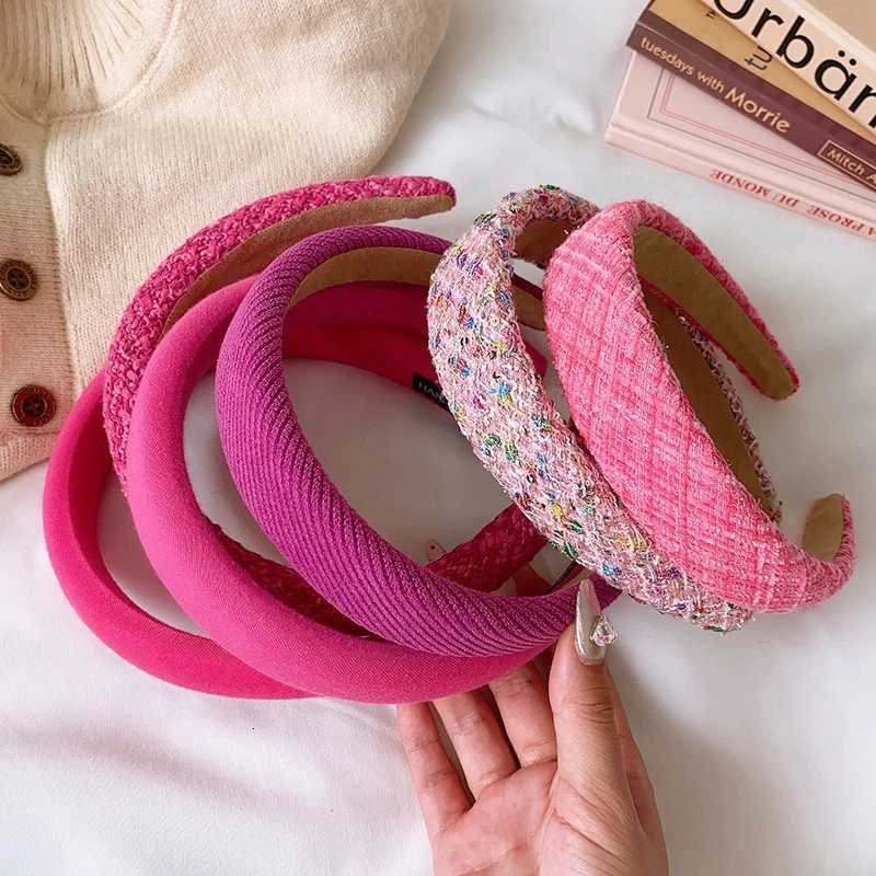 Rose Series Sponge Bands for Women Thin Wide Girls Hairbands Princess Hoop Fashion Bands Wear Accessories X250812