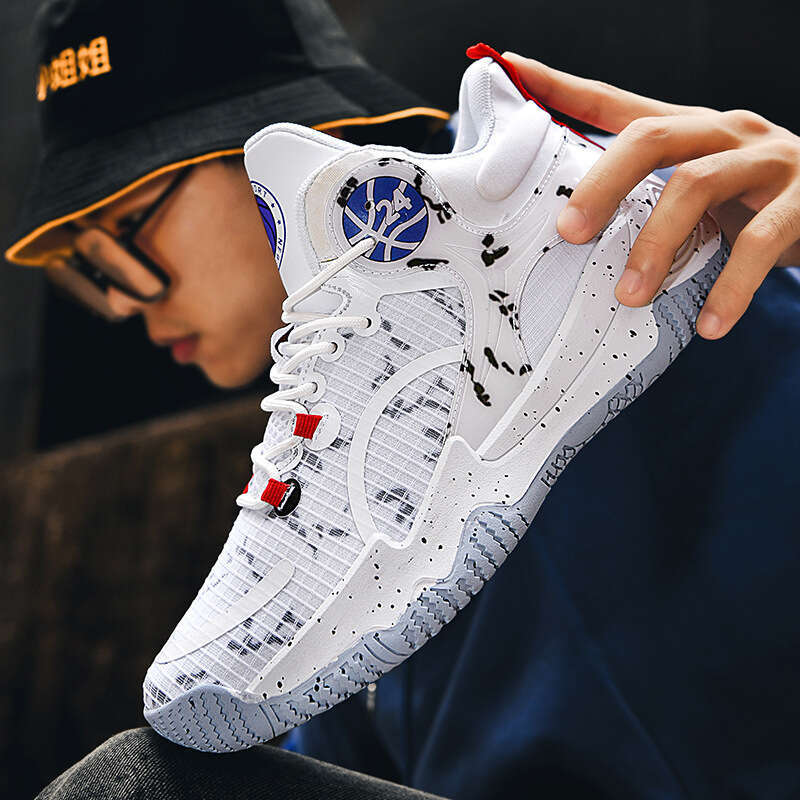 Basketball Korean Style Sports Free shipping Autumn Casual Height-Increasing Thick-Soled Student Running High-Top Men's Shoes