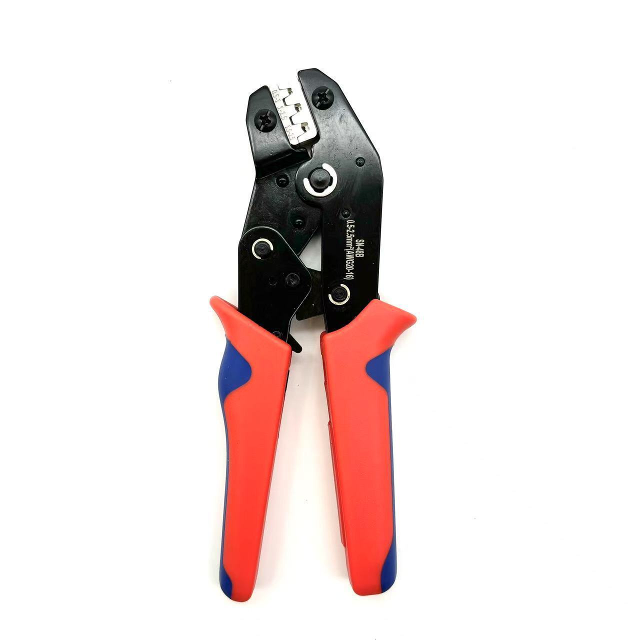 Photovoltaic SN58B Multifunctional Terminal Crimping Wire Clamp Pliers Insert Spring Cold Press Coaxial Insulated SN Copper Cable