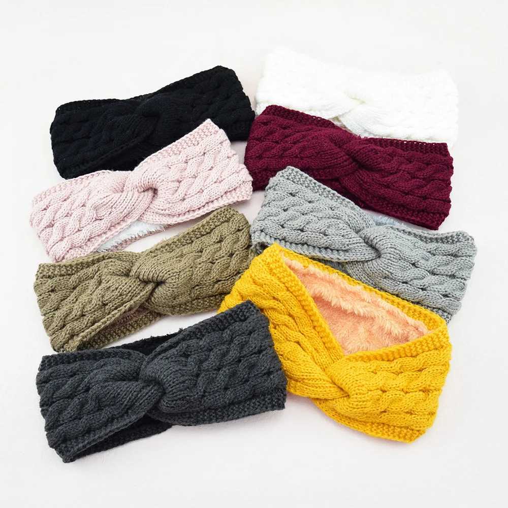 New in Plush Thick Wool Knitting Sports Band Autumn Ear Protection Ear Warmer Wen Thermal Insulation Cold Proof Cover X250812