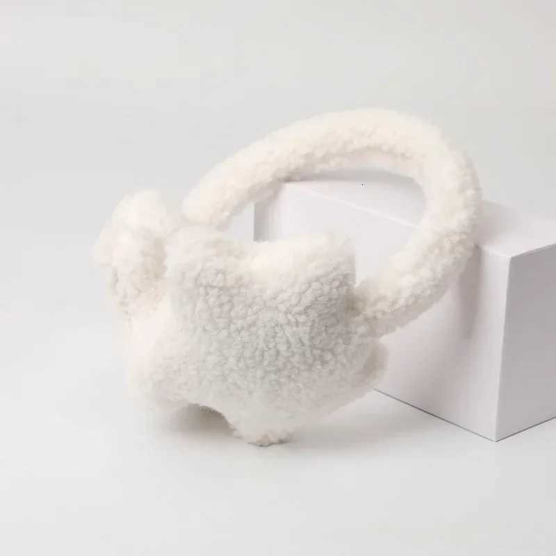 2K Star Fluffy Earmuffs Earplugs Cold Protection Women Ear Cover Keep Warm Solid Color Plush Earmuffs Cycling Accessories XJ250812