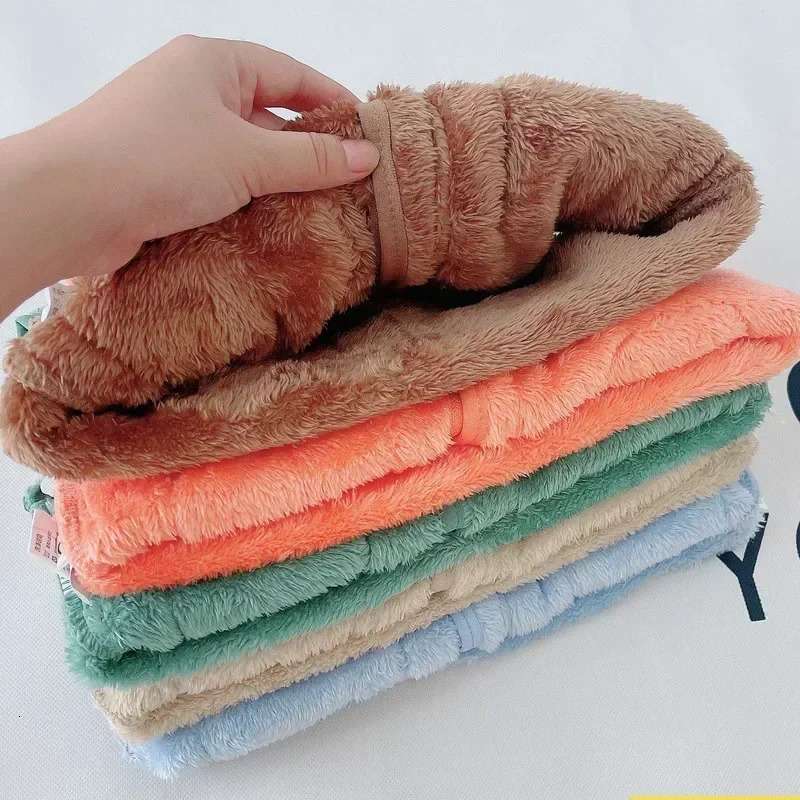 Autumn Winter Baby Lamb Wool Warm Waistcoat Girls Boys Plush Vest Single Breasted Double Layer Child Warm Fashion Warm Coat 250811