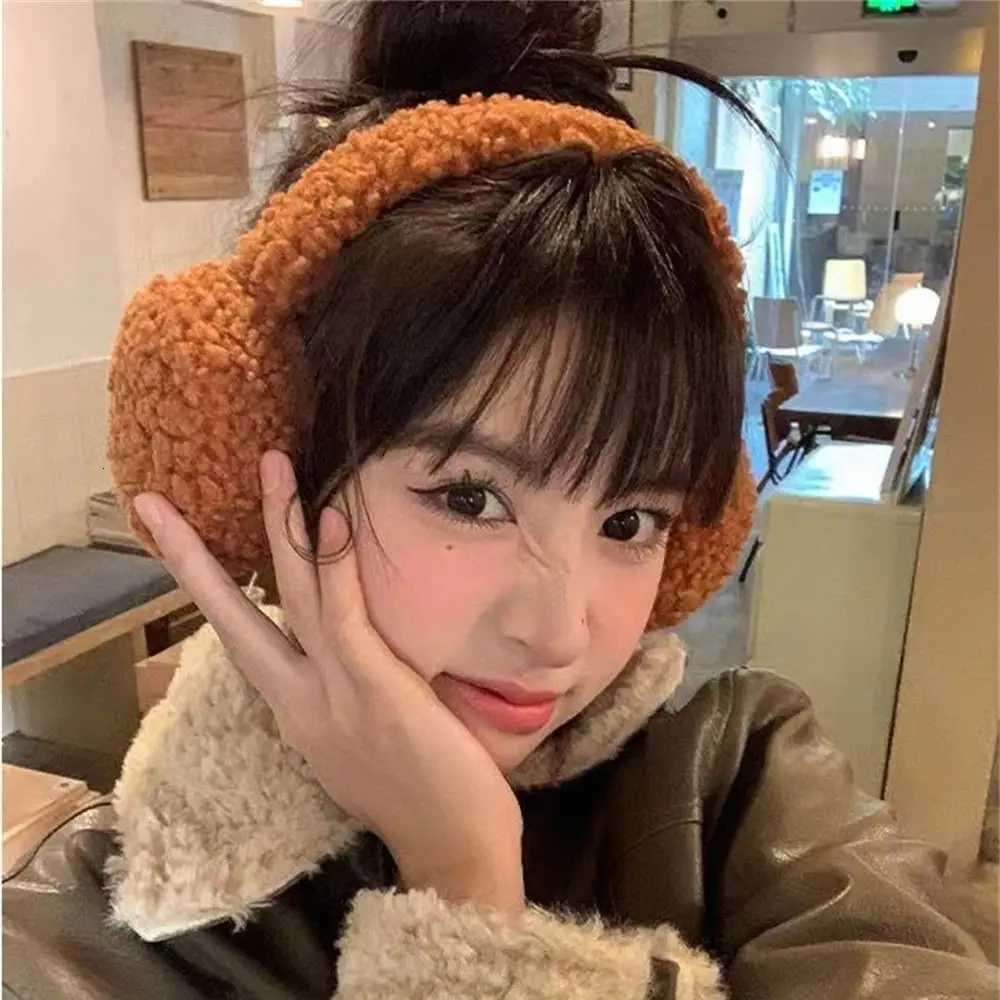 ute Plush Headphones Winter Earmuffs Womens Warm Soft Ear Covers Imitation Cashmere Hair Band Fashion Earflap Outdoor Supplies XJ250812