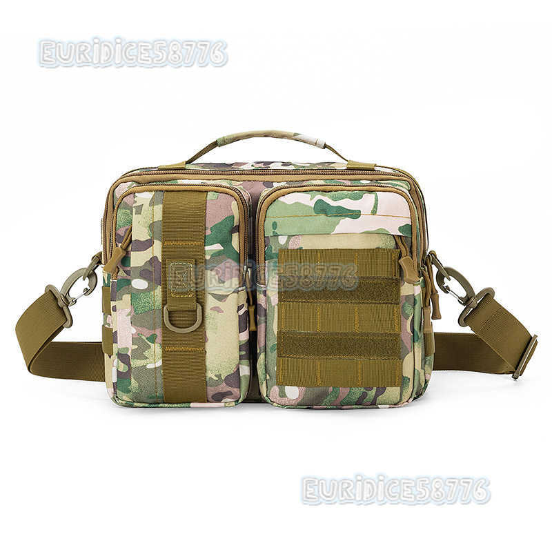 2025 New Commuter Bag Multifunctional Camouflage Crossbody Bag Outdoor Sports Lightweight Shoulder Bag Travel Lure Bag H250811