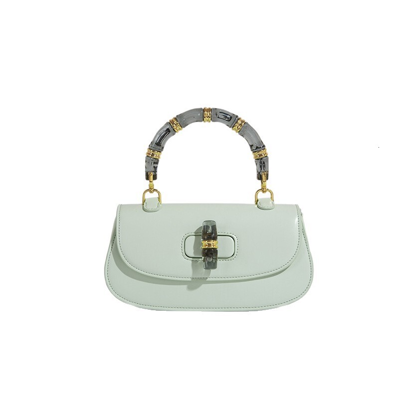 new fashion bag saddle bag bamboo knot bag Chinese style shoulder bag designer bag multifunctional women s crossbody bag retro handbag