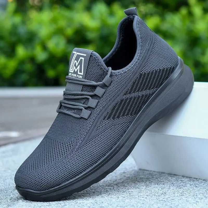 2024 New Mens Shoes Sports Flats Casual Shoes New Fashion Breathable Walking Shoes Lightweight and Comfortable Mens Shoes Z250812