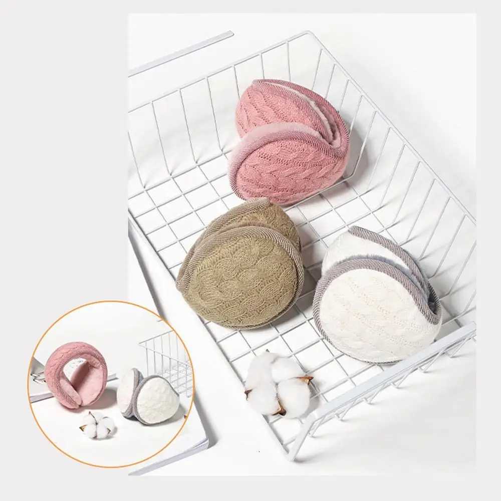 For Men Women Winter Ear Muffs Soft Fleece Plush Earmuffs Behind Band Head Ear Warmers Ear Cover Cozy Plush Outdoor Ear Muffs XJ250812