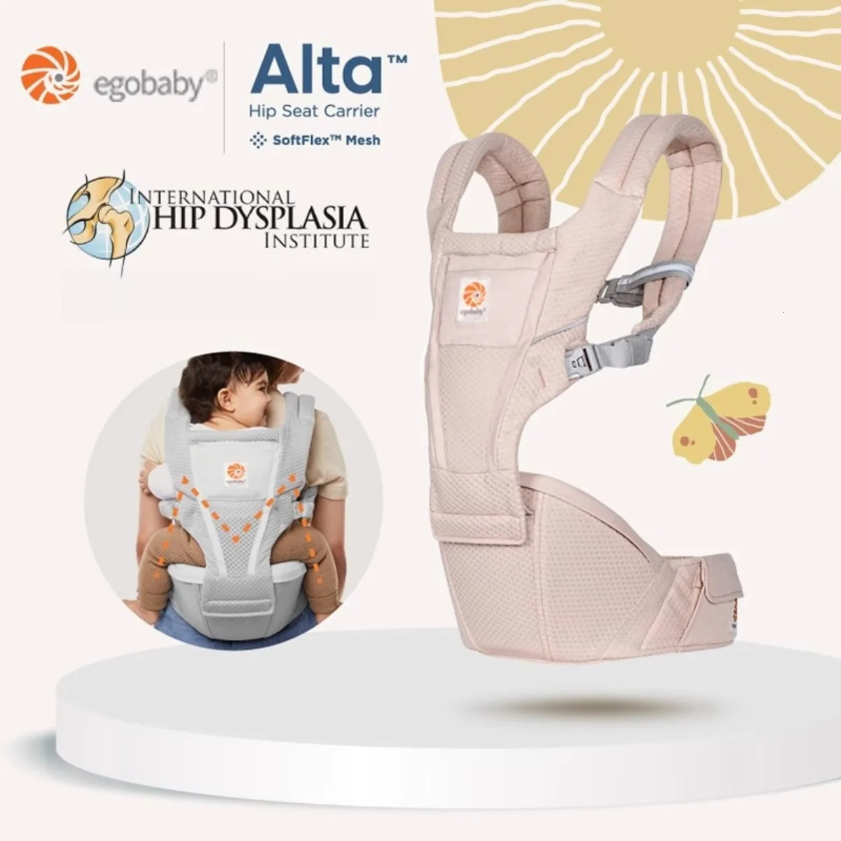 3 in 1 Baby s Breathable Bag Wrap Toddler Backpack born Adjustable Sling Hip Seat Bags 250725