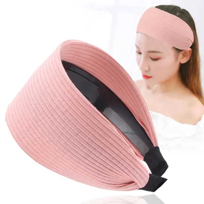 Wide-Brimmed Non-Slip Band Wens Short Hair Simple Hair Clip Cover Gray Hair Fashion Temperament Hair Pressing Wear X250812