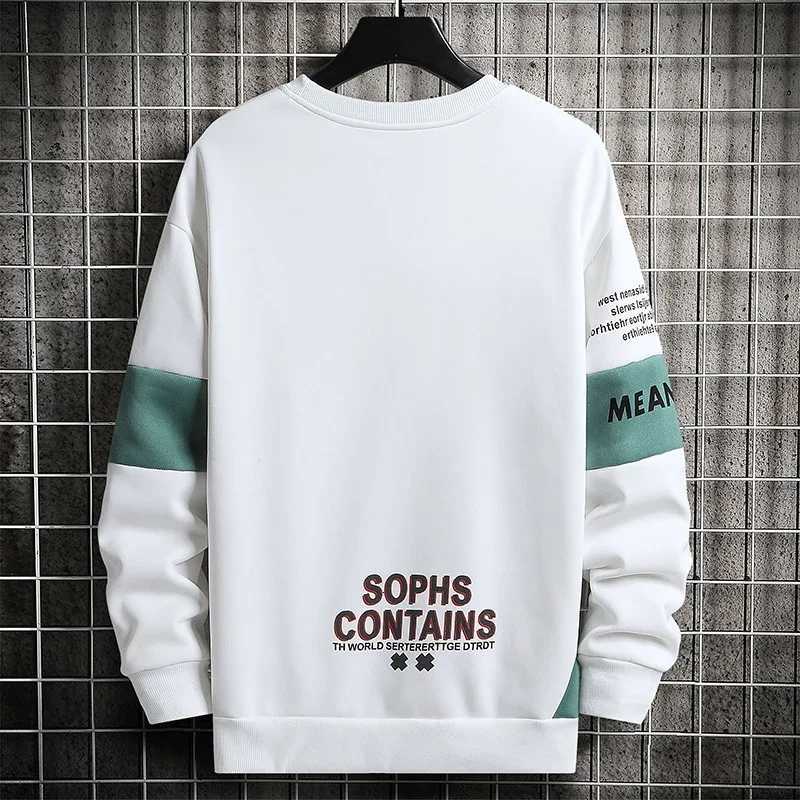 Mens Trendy Sweaters Korean Harajuku High Street Sweatshirt Digital High-quality Mens CloTHing Autumn Hot Selling Top Y250811