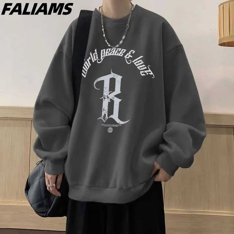 American Retro Hoodie Mens Ins New Trendy Loose Casual Jacket Fashionable and Versatile Y250811