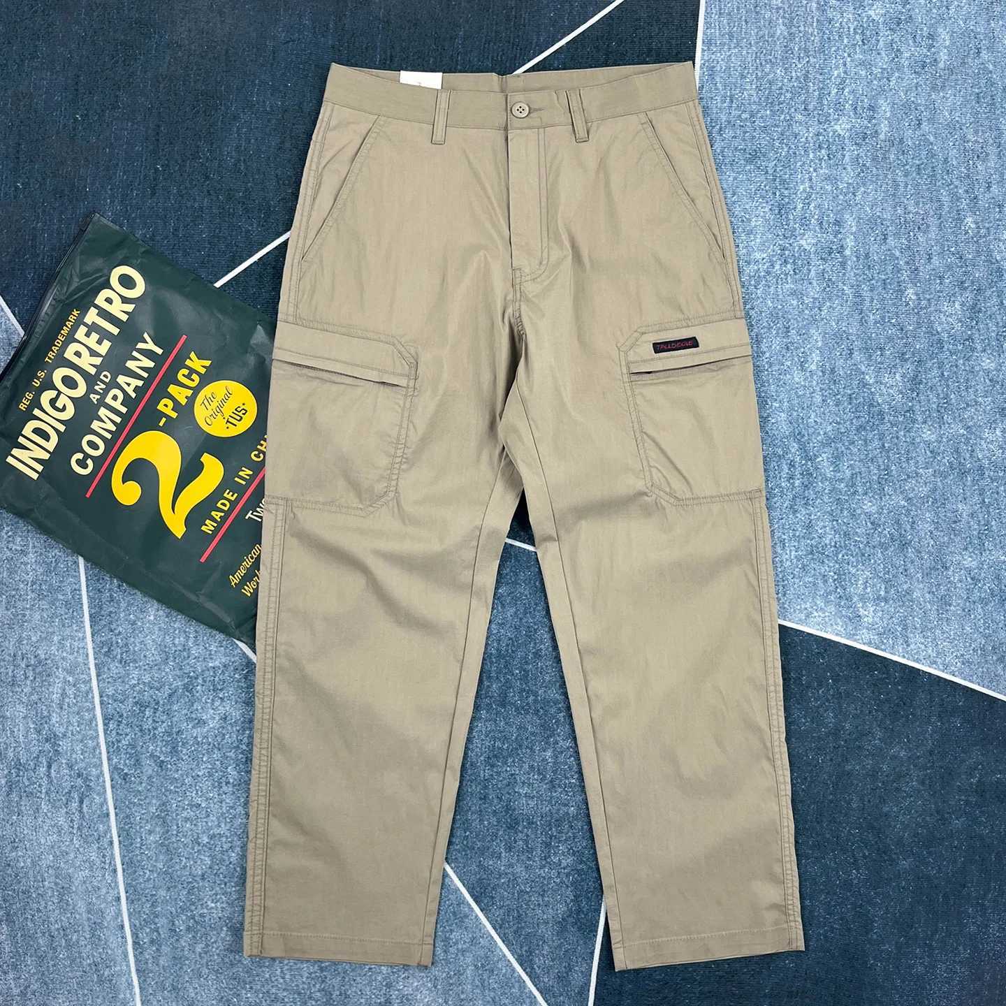 2025 Summer New American Retro Thin Quick-drying Multi-pocket Cargo Pants Mens Fashion Comfort Outdoor Straight Casual Trousers X250812