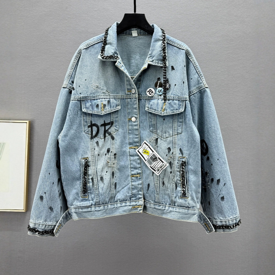 Street Clothing Hip Hop Style Jeans Jacket Mens Jackets And Coats Denim Jacket …