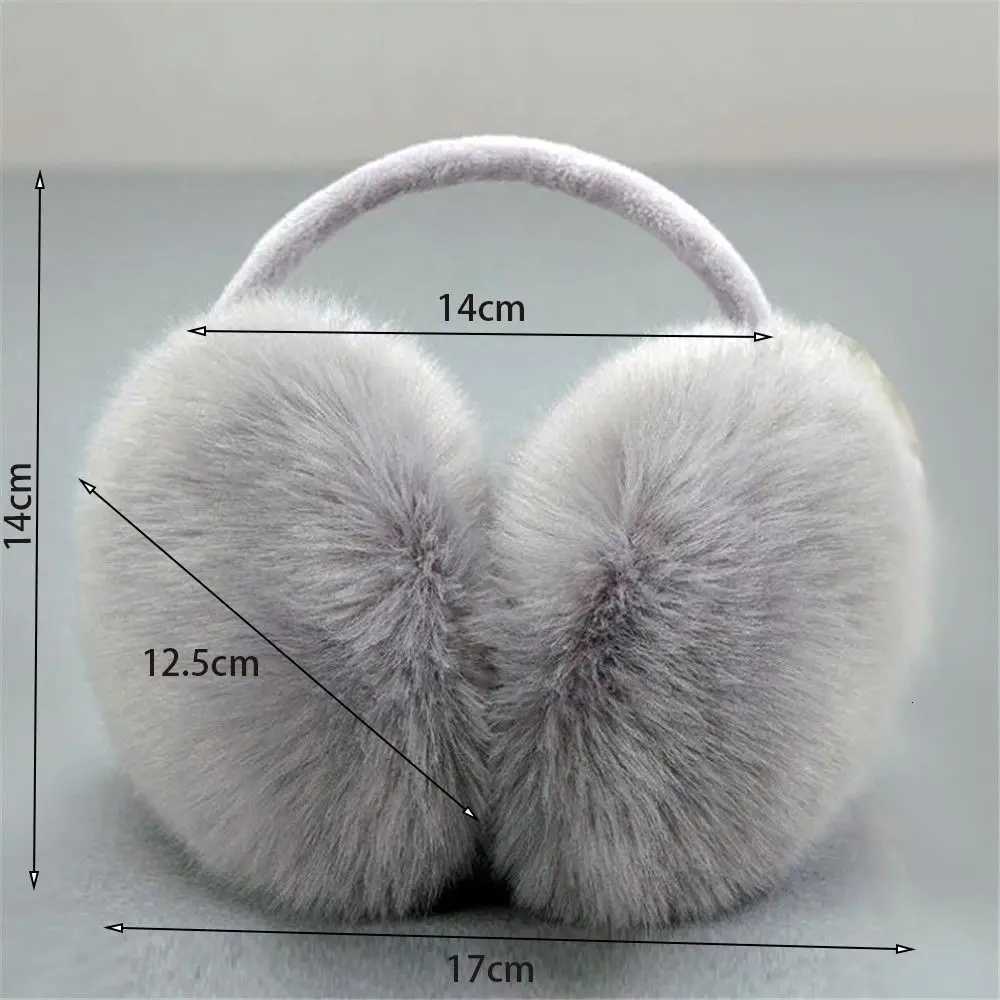 Winter Ear Muffs Warm Earflaps Women Men Outdoor Fluffy Cozy Earmuffs Plush Soft Ear Warmer Ear Cover High Quality Fashion New XJ250812
