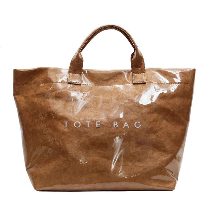 Dupont for Women New Fashion High-end Feel Kraft Paper Shoulder Large Capacity Commuter Crossbody Bag