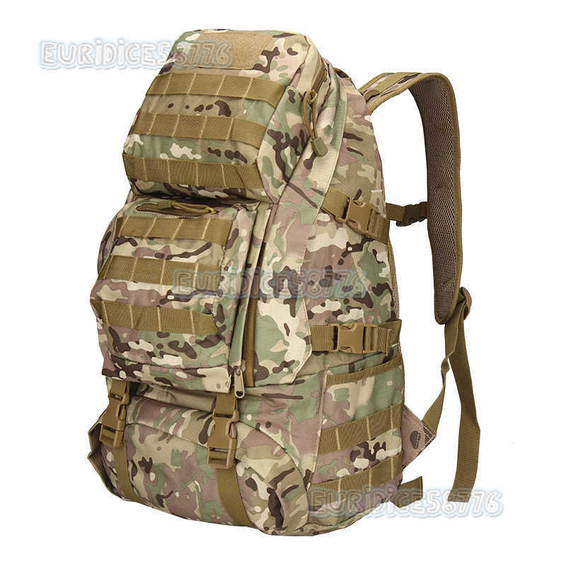 Okali Mountaineering Outdoor Bag Camouflage Military Backpack Large Capacity Military Enthusiast Waterproof Outdoor Backpack H250811