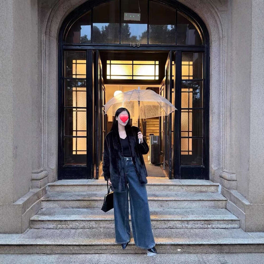 Fur coat for women, medium to long, integrated with fur, new environmentally friendly faux mink coat, lazy style faux mink coat