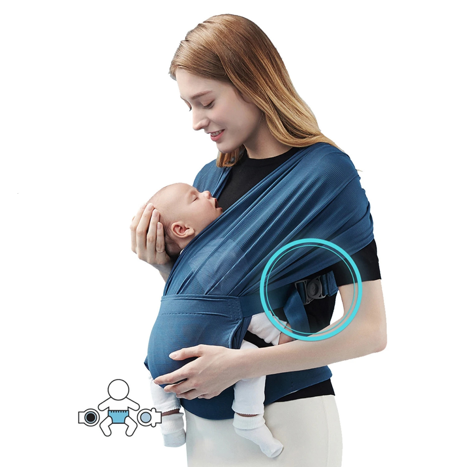 Ergonomic born Baby Sling Wrap Backpack Handsfree Breathable Portable Kangaroo For Belt Swaddle Strap 250725