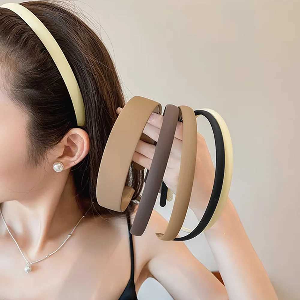 3pcs European and Black Khaki Style Hairbands for Women Girls Men Sport Washface Korean Hair Accessories Tool X250812