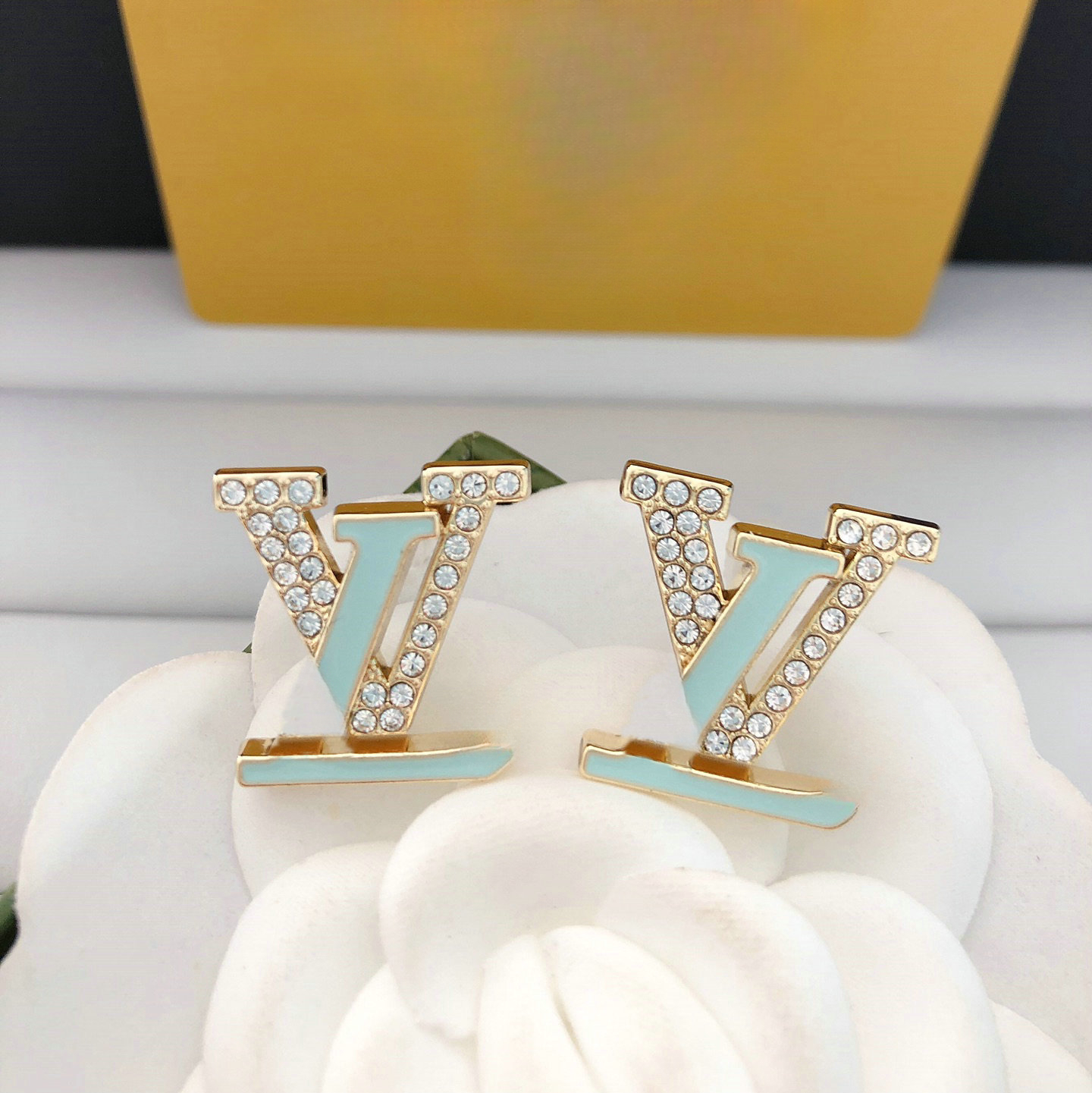Fashion Studs Earrings Designer For Woman Classic Stud Earing Designer Pendant Crystal Rhinestone Jewelry Gifts