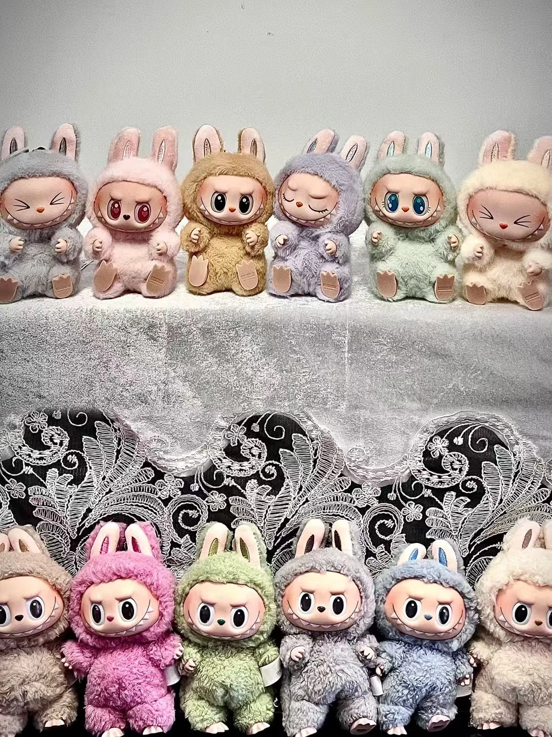LaBuBu doll Version 3 Version 2 Version 1 Monsters Big Into Energy Series Blind Box Cute Figure Face doll outfits Doll Keychain Decoration Present bli