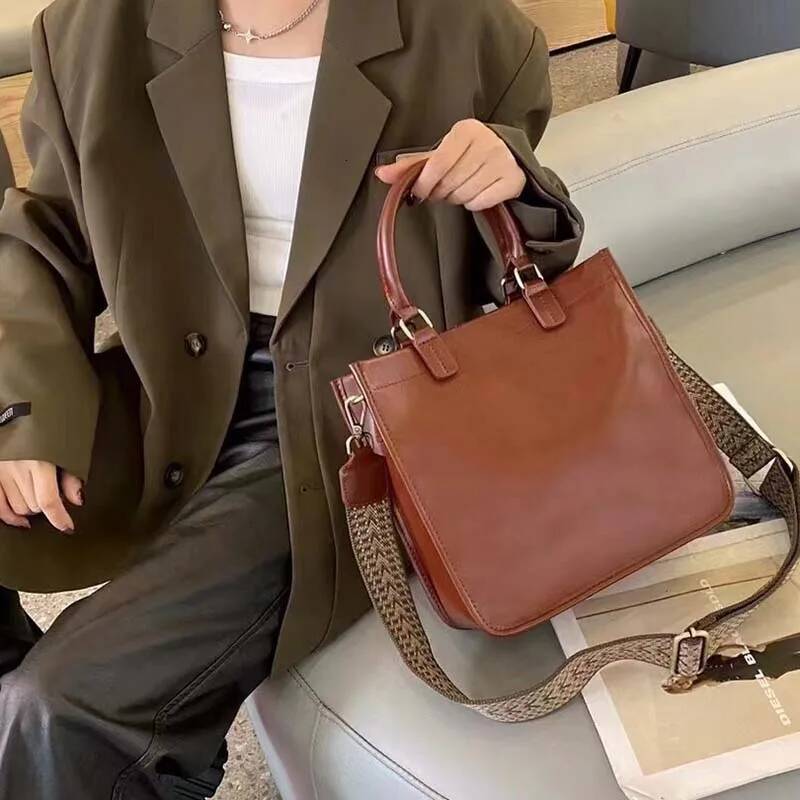 2025 Fashion tote leather Shopper women top handle handbags quality commuter shoulder crossbody bag large capacity ddmymarket