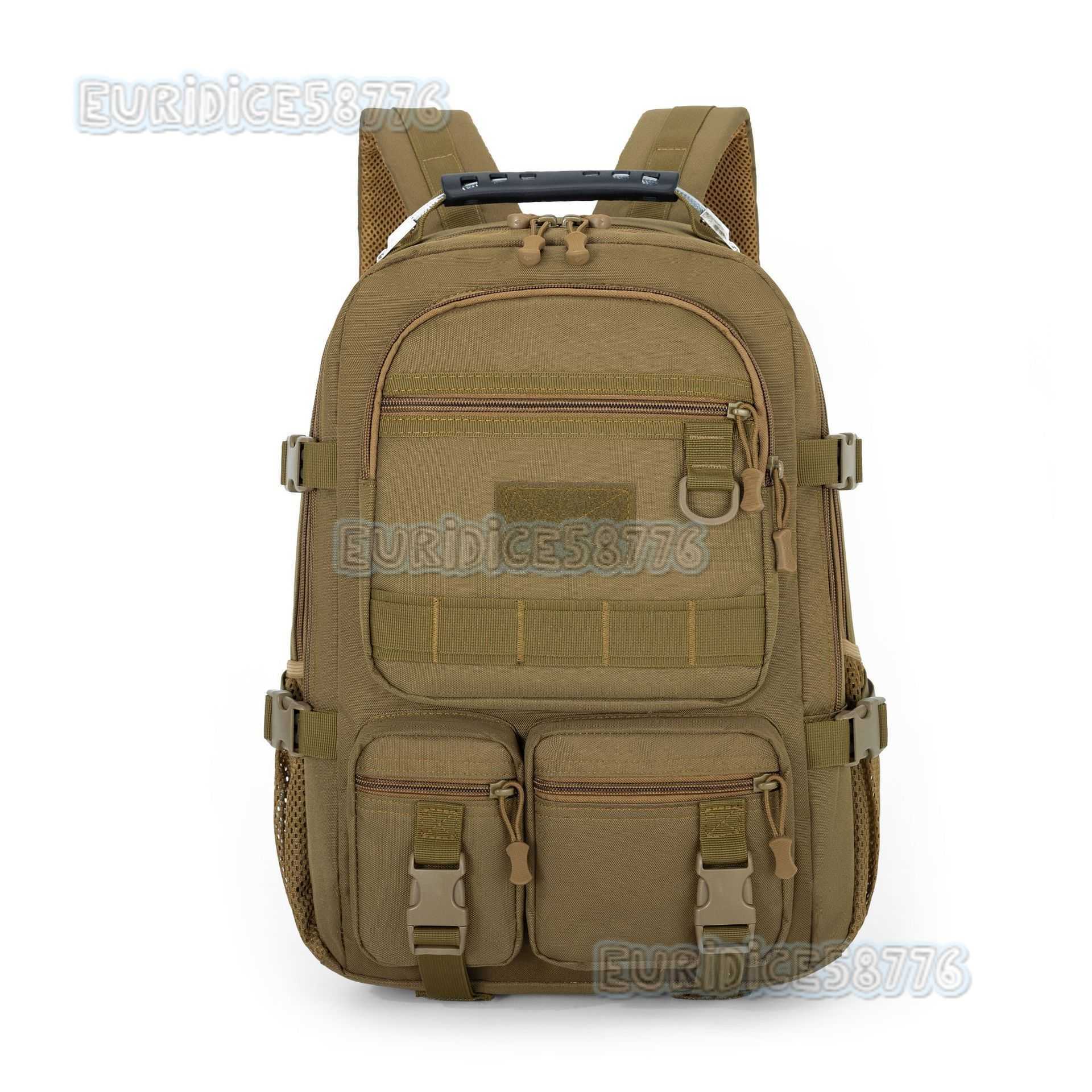 Camouflage Backpack Outdoor Mountaineering Hiking Camping Backpack Multifunctional Student School Bag Large Capacity Computer Bag H250811